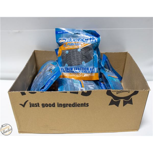 10 PAIRS DUE NORTH ALL PURPOSE ICE / SNOW TRACTION