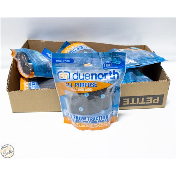 10 PAIRS DUE NORTH ALL PURPOSE ICE / SNOW TRACTION