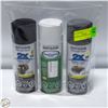 Image 1 : 3PK RUSTOLEUM SPRAY PAINT