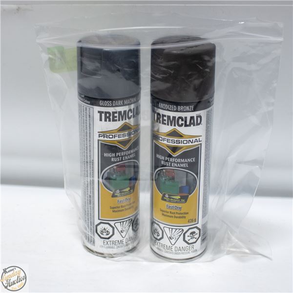 2PK TREMCLAD RUST ENAMEL