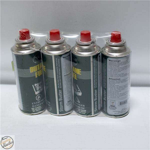 4PK BUTANE FUEL 7.8OZ EA