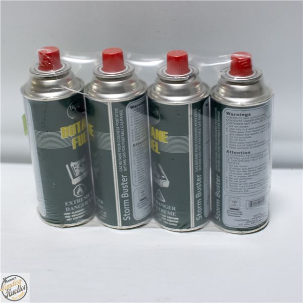 4PK BUTANE FUEL 7.8OZ EA