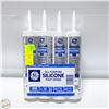 Image 1 : NEW SEALED 4PK SILICONE - ALL PURPOSE