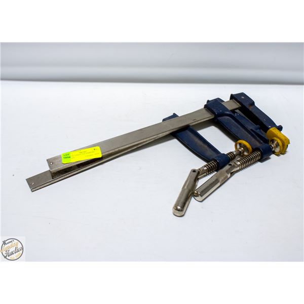 PAIR OF 12 INCH ALL PURPOSE CLAMPS