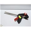Image 1 : PAIR OF 16 INCH ALL PURPOSE CLAMPS