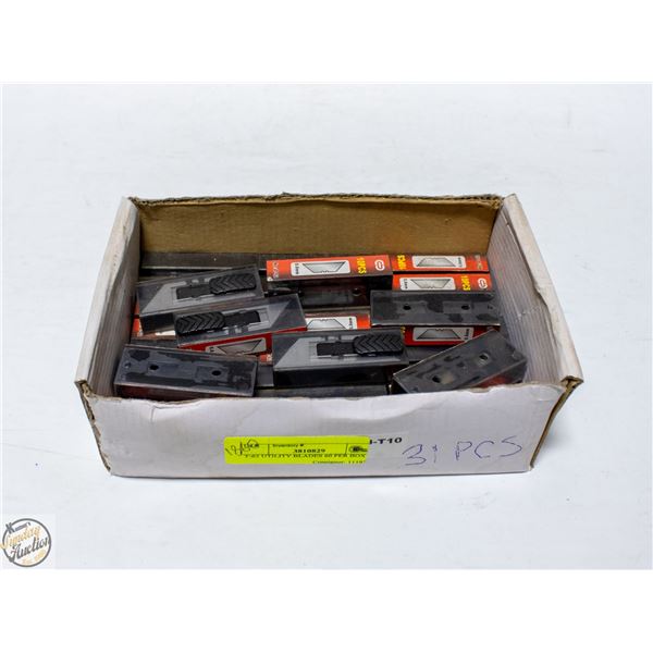 T-62 UTILITY BLADES 31 IN BOX