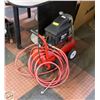 Image 1 : CLARKE RED AIR COMPRESSOR ON WHEELS MODEL