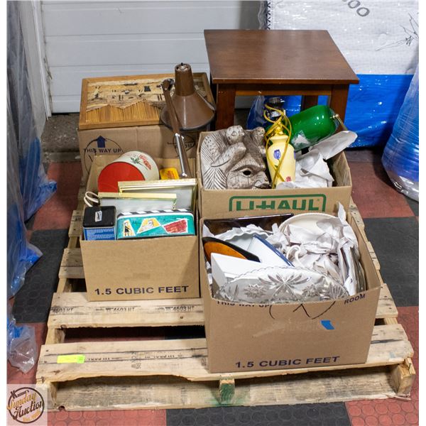 ESTATE PALLET- HOUSEHOLD CONTENT