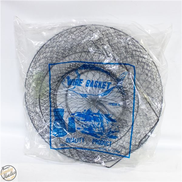 WIRE COLLAPSIBLE FISH BASKET