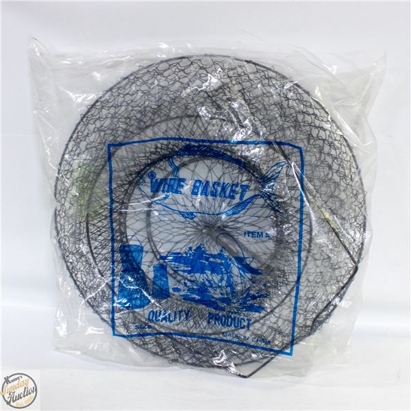 WIRE COLLAPSIBLE FISH BASKET
