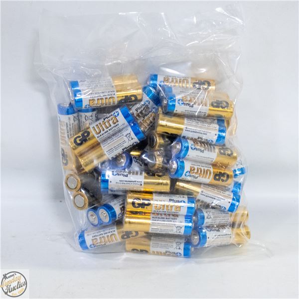 25 X 2 =50 AA ALKALINE BATTERIES