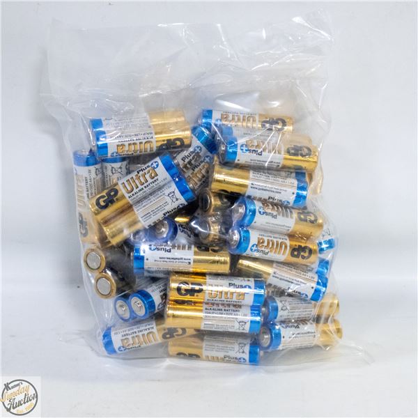 25 X 2 =50 AA ALKALINE BATTERIES
