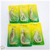 Image 1 : 6 X HOOCHY FISHING LURES