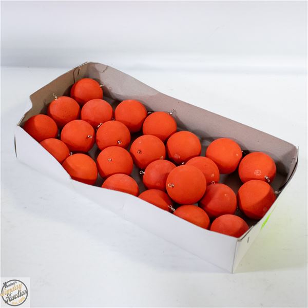 24 X RUBBER FISHING BOBBERS
