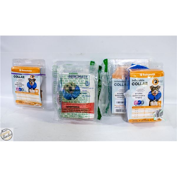 5 NEW PET POST OPERATION INFLATABLE COLLAR M/L