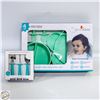 Image 1 : GRABEASE SILICONE BABY DISH SET+BONUS CUTLERY SET