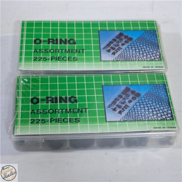 2 X 225 PIECE O-RINGS SETS