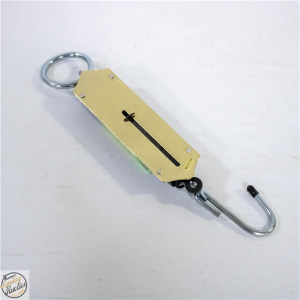 50 LB BRASS FISH SCALE