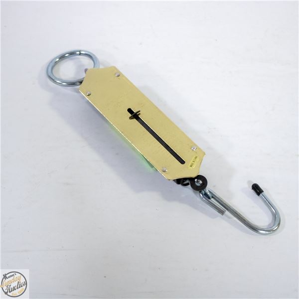 50 LB BRASS FISH SCALE