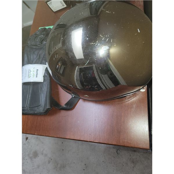 Harley MC Helmet, Gloves A