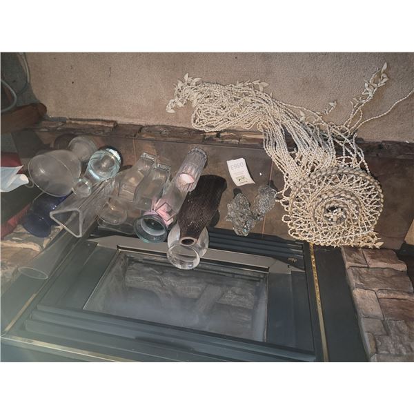 Glass Vases, Crystal Figurines A