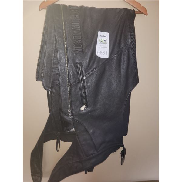 Harley Davidson Leather Chaps A