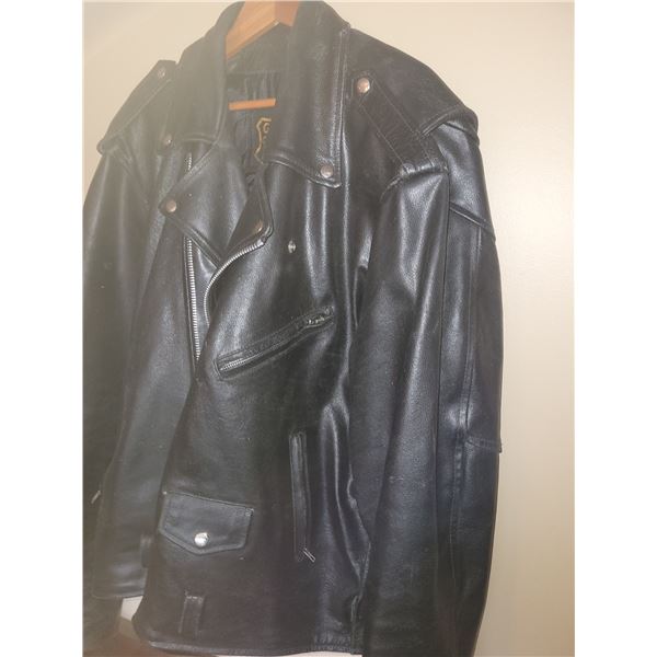 Leather Coat A
