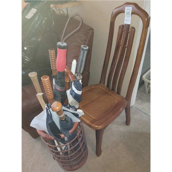 Chair, Umbrella Stand A