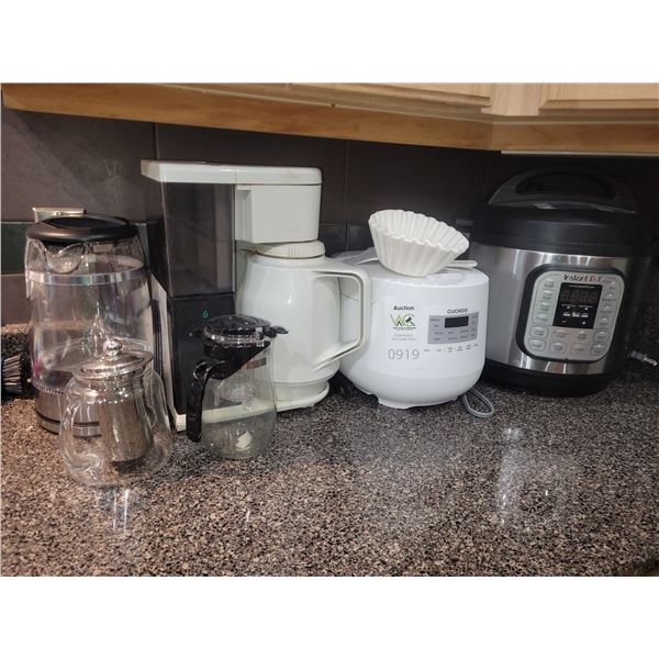 Instapot, Rice Maker, Coffee Maker A