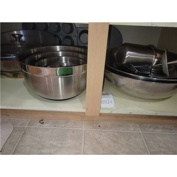 Stainless Mixing Bowls A