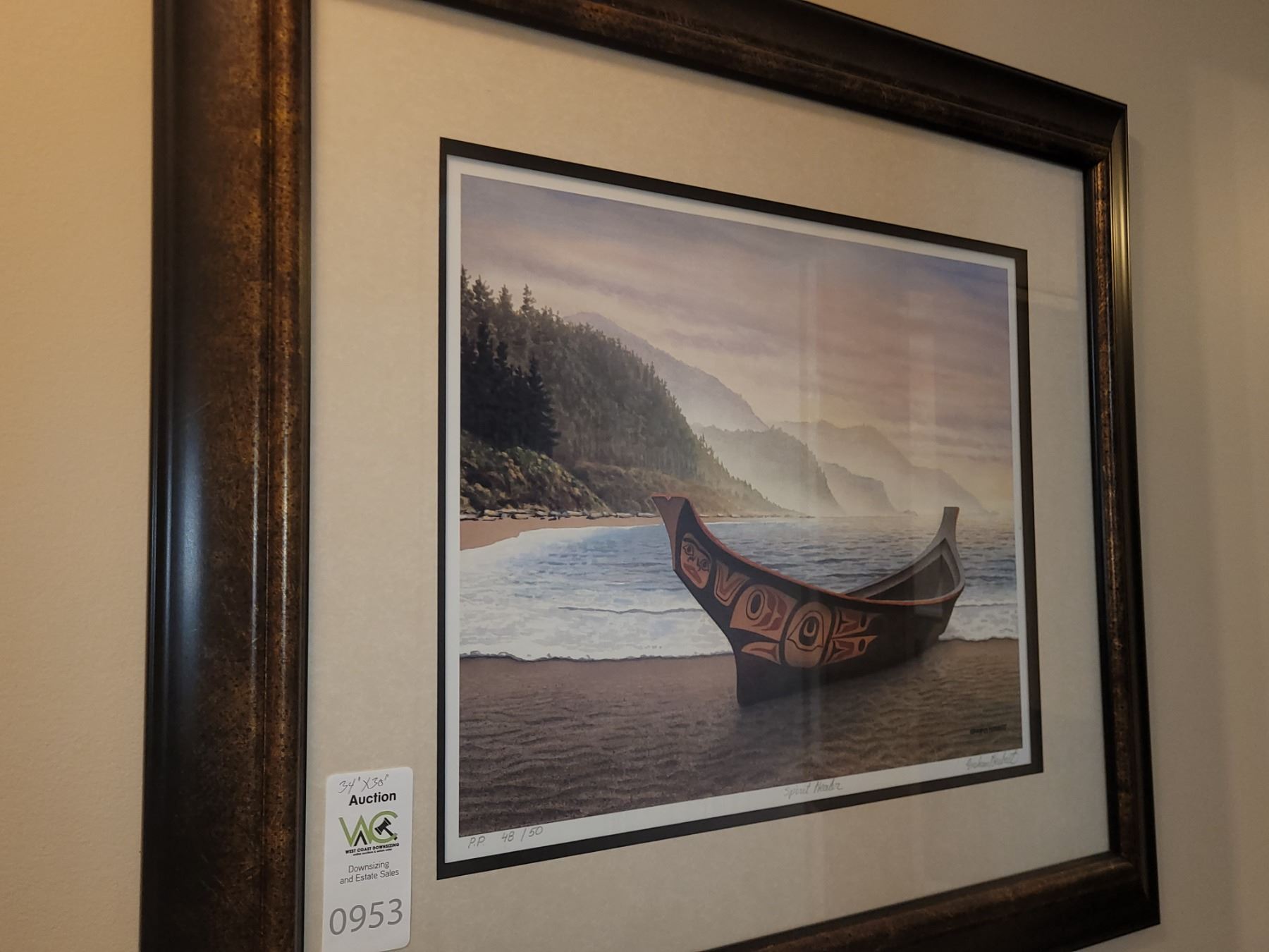 Printers Proof, Framed Numbered Print by Graham Herbert Cat B