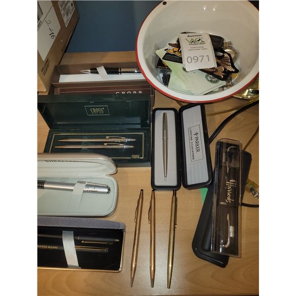 Cross, Parker, Harrods Pens Cat A