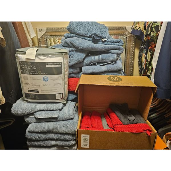 Kingsize Duvet & Towels Cat A