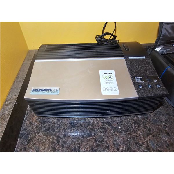 Oreck Air Purifier Cat A