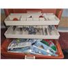 Image 2 : Fishing tackle boxes. Cat B