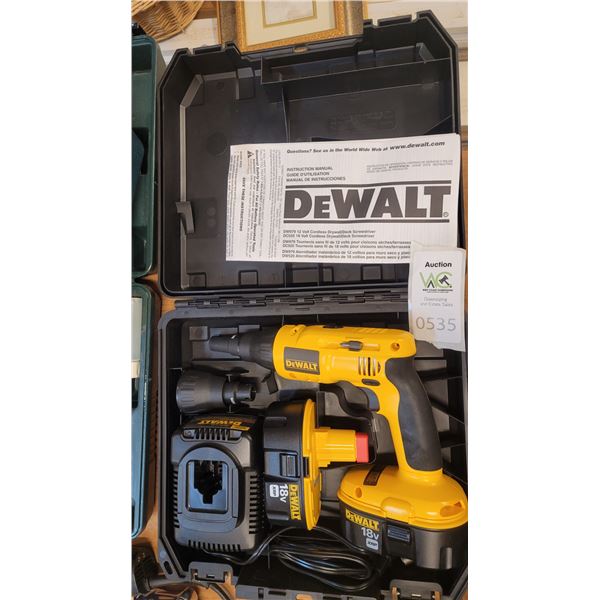 DeWalt Cordless D