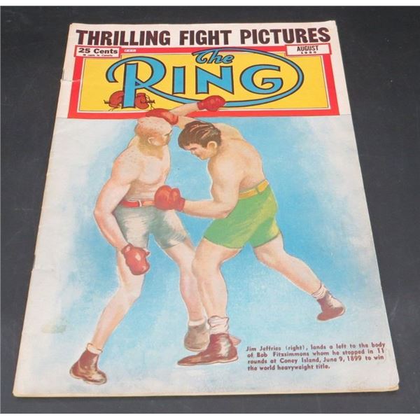 The Ring Boxing Magazine August 1950