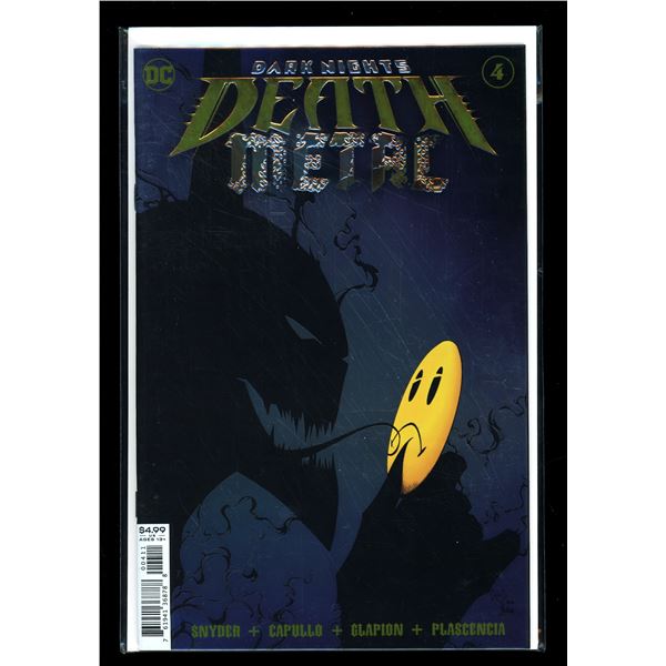 DC Dark Knights Death Metal #4 FOIL Cover (new never read)
