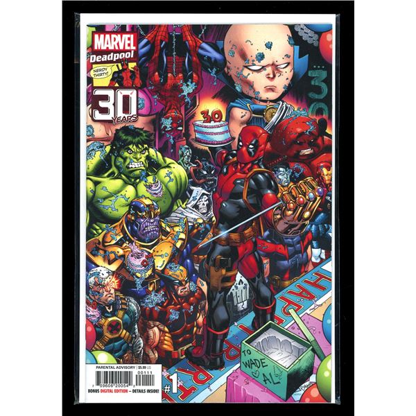 Marvel Deadpool Nerdy Thirty 30 Years (new never read)