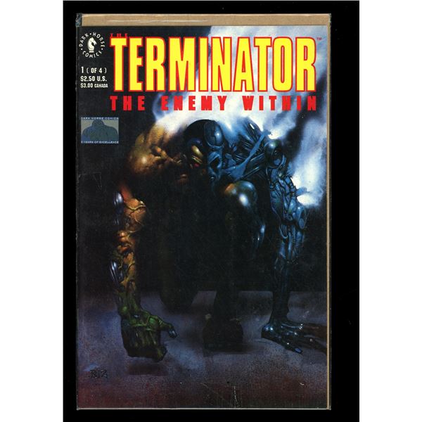Dark Horse Comics Terminator The Enemy Within #1