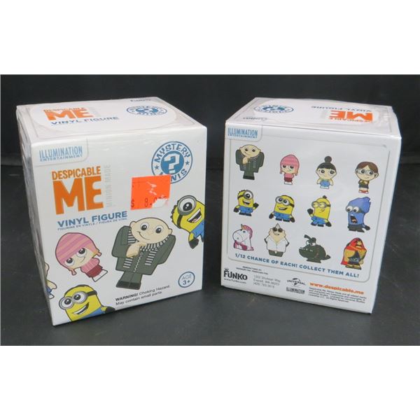 2 New Despicable Me Minions Mystery Mini Figures Sealed