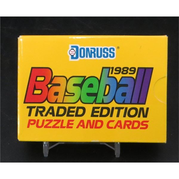 1989 Donruss Baseball Traded Edition Factory Set