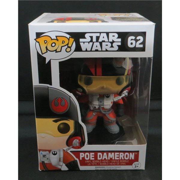New Funko Pop Star Wars Poe Dameron #62