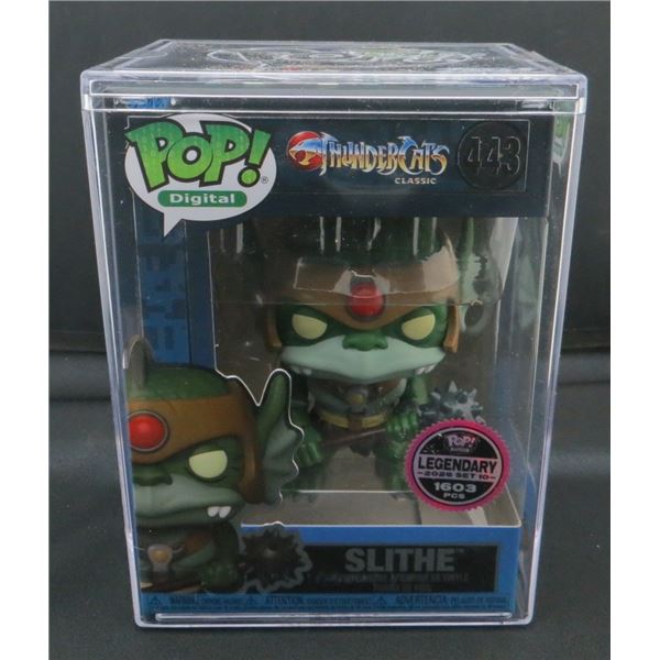 New Funko Pop NFT Thundercats Slithe #443 With Hard Case BV $165