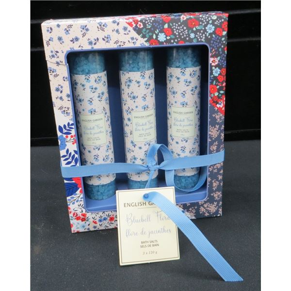 New Bluebell Flora English Garden Bath Salts