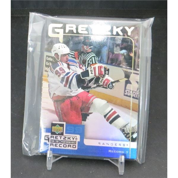 1999-00 Upper Deck McDonald's Wayne Gretzky Performance for the Record Set 15 Cards