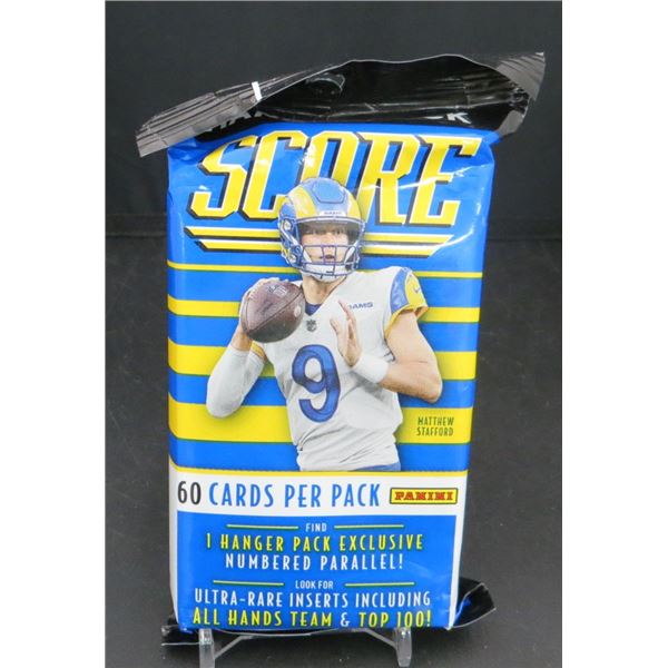 2022 Score NFL 60 Card Hanger Pack Factory Sealed