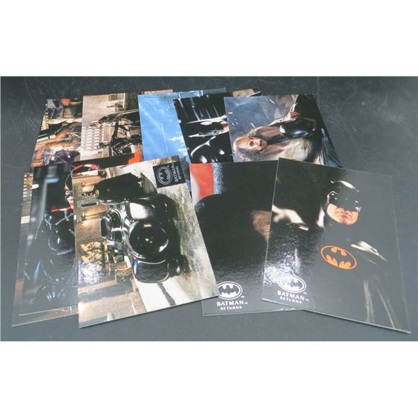 1992 Batman Returns 10 card Insert Set (A-J)