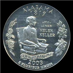 2003S Alabama Quarter Graded PR70 DCAM (COI-5449)