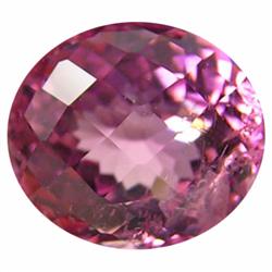 3.49ct Dazzling Natural Pink Elbaite Tourmaline Oval (GEM-19622)
